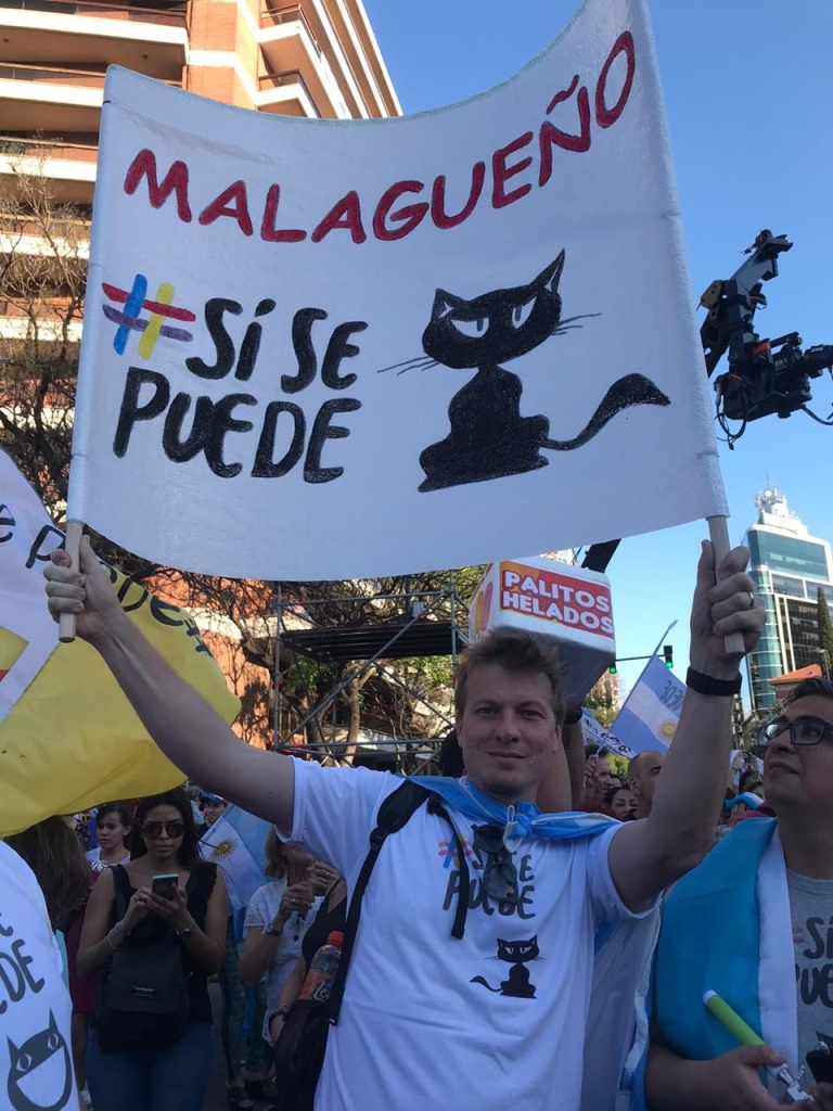 Marcha del #SiSePuede en Córdoba
