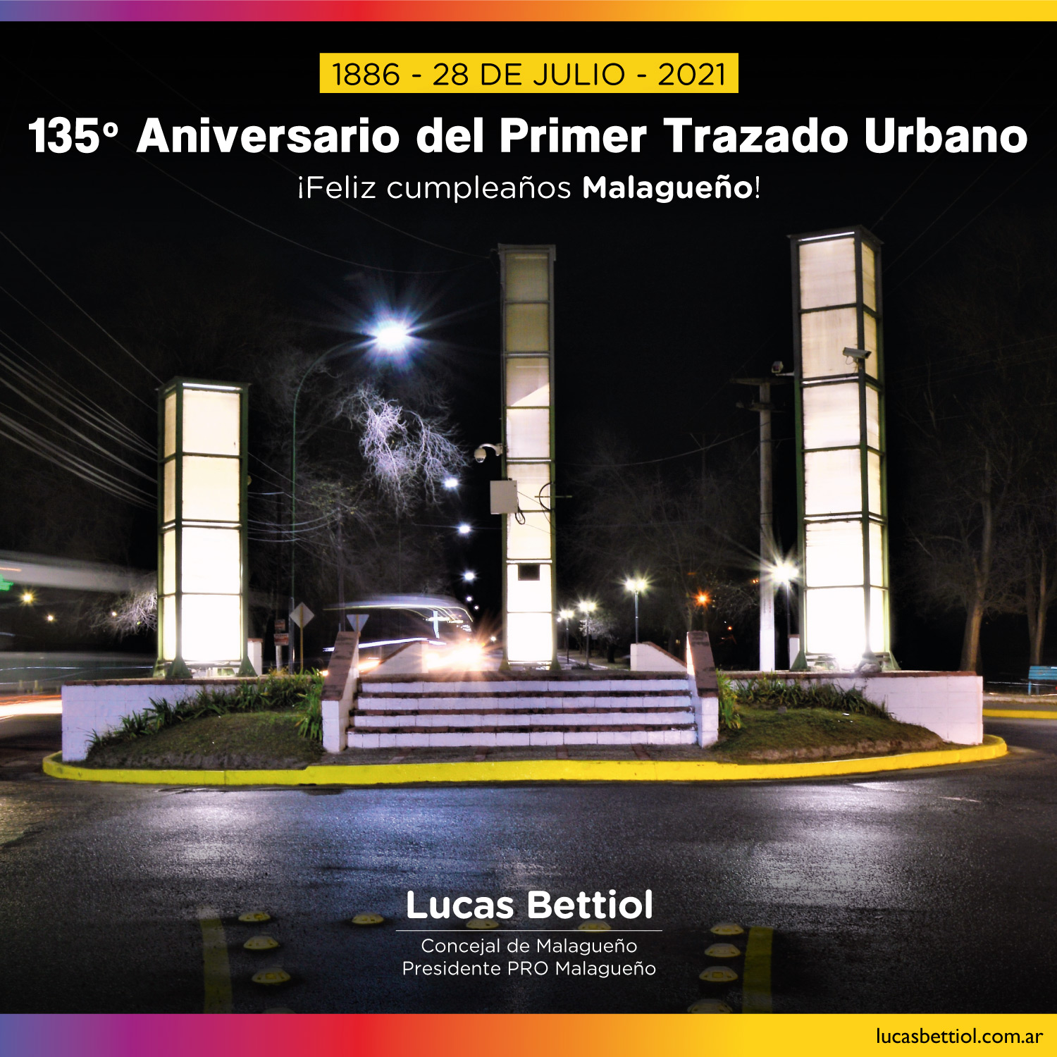 135º Aniversario del Primer Trazado Urbano de Malagueño