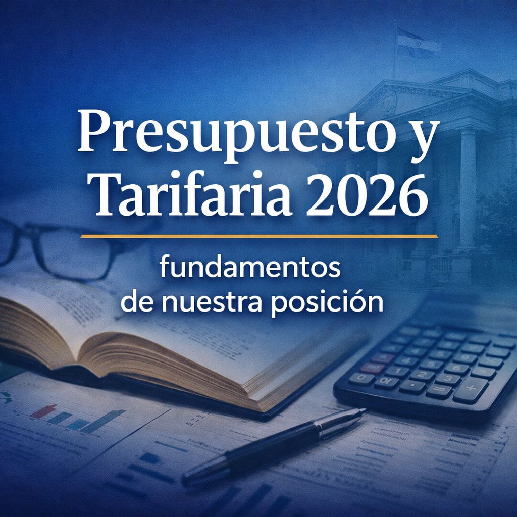 Presupuesto y Tarifaria 2026: fundamentos de nuestra posición