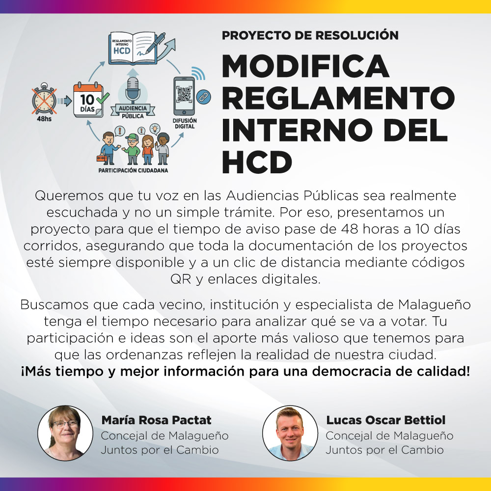 Proyecto de resolución - Modifica el Reglamento Interno  del Honorable Concejo Deliberante (Resolución N° 437/2008)