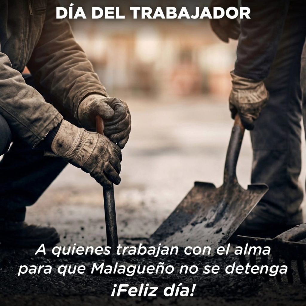 ¡Feliz día del trabajador!